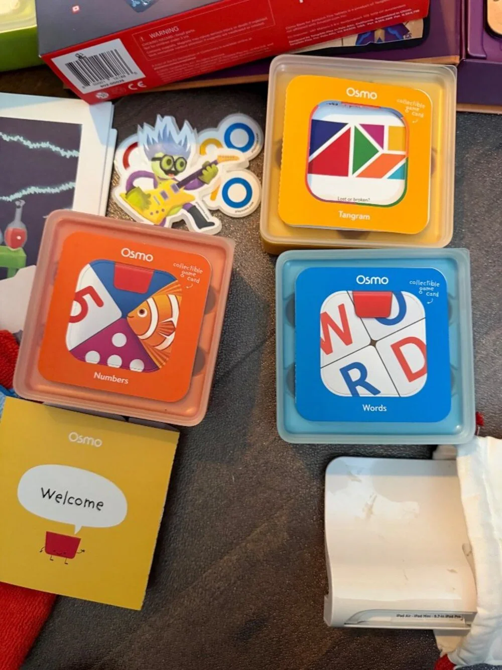 Osmo learning system for iPad